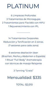 Membresías de Estética y Spa Mēlo